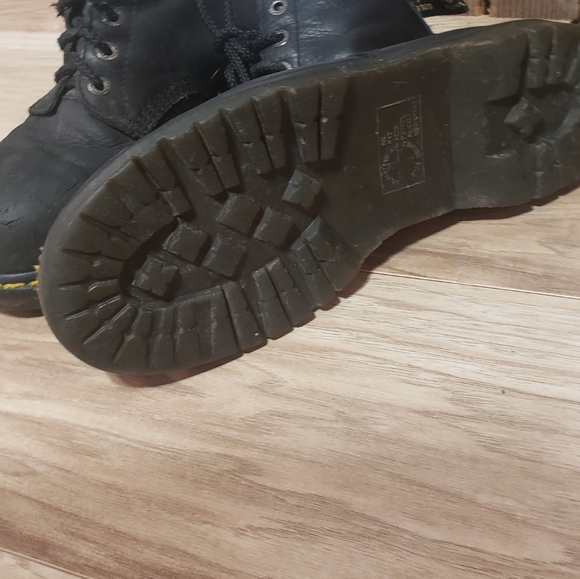 Dr Marten Mens 11 Lace Up Steel Toe Work Boots,see Pictures Pre Owned - Picture 4 of 4